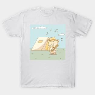 Let's go camping if the weather is nice T-Shirt